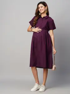 MomToBe Maternity A-Line Sustainable Dress