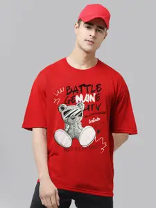 Leotude Graphic Printed Oversized T-shirt