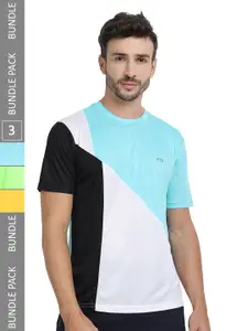 FTX Pack Of 3 Round Neck Dry Fit Sports T-shirt