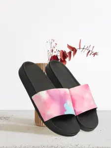 Colo Women Printed Slip-On Sliders