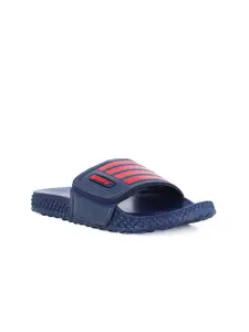 Sparx Men Striped Synthetic Sliders