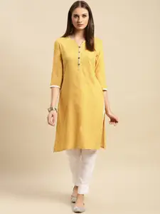 Rangita Ethnic Motifs Printed Straight Kurta