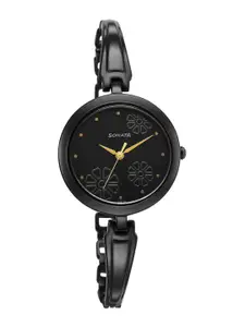 Sonata Women Round Analogue Watch 8166NM01