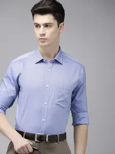 Park Avenue Textured Slim Fit Pure Cotton Formal Shirt
