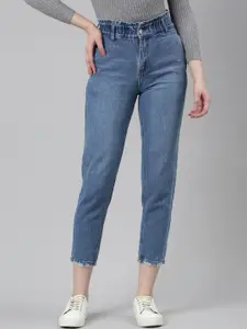 SHOWOFF Jean Acid Wash High-Rise Cotton Jeans