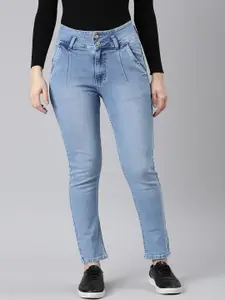 SHOWOFF Women Jean Slim Fit Heavy Fade Cotton Stretchable Jeans