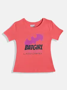 Eteenz Girls Batgirl Printed Premium Cotton T-shirt