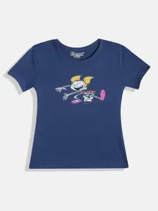 Eteenz Girls Dee Dee Printed Premium Cotton T-shirt