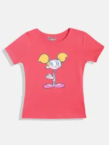 Eteenz Girls Dee Dee Character Printed Premium Cotton T-shirt