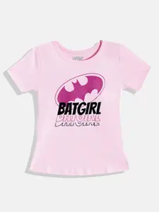 Eteenz Girls Batgirl Printed Premium Cotton T-shirt