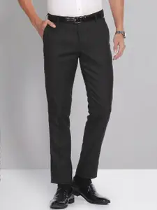 AD By Arvind Men Slim Fit Formal Trousers