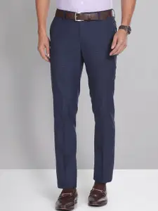 AD By Arvind Men Slim Fit Formal Trousers