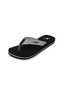 Sparx Women Printed Thong Flip-Flops