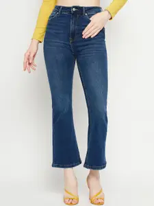 Madame Women Mid Rise Super Skinny Fit Light Fade Cotton Jeans