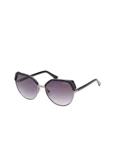 GUESS Women Cateye Sunglasses With UV Protected Lens GUS787201B58SG