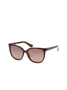 GUESS Women UV Protected Lens Butterfly Sunglasses