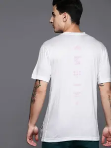 ADIDAS Back Print Yoga T-shirt