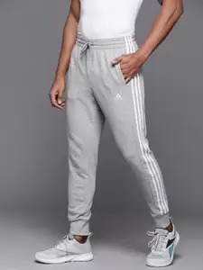 ADIDAS Men 3 Stripes FT TC Tapered Fit Training Joggers