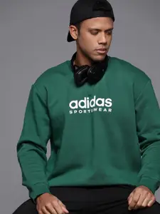 ADIDAS ALL SZN G Brand Logo Printed Sweatshirt