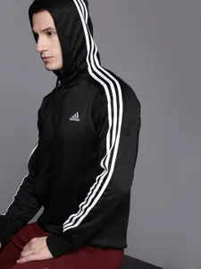 ADIDAS 3-Striped Hooded Sweatshirt