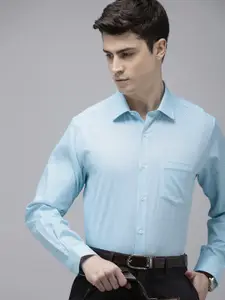 Van Heusen Men Opaque Printed Cotton Formal Shirt