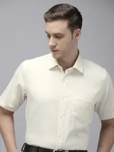 Van Heusen Men Opaque Cotton Formal Shirt