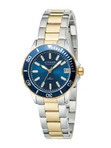 STRAND BY OBAKU Women Brass Dial & Stainless Steel Straps Analogue Watch S744LDFLSF