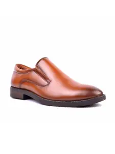 Cliff Fjord Men Round Toe Formal Slip-On Shoes