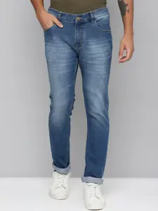 Allen Cooper Men Relaxed Comfort Heavy Fade Clean Look Stretchable Jeans