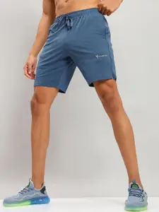 Technosport Men Mid-Rise Slim Fit Sports Shorts With Antimicrobial Technology