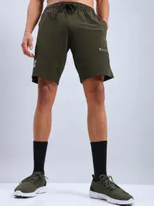 Technosport Men Mid-Rise Slim Fit Sports Shorts With Antimicrobial Technology