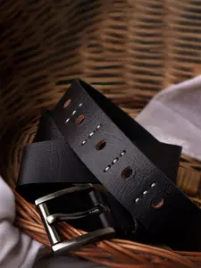 Elite Crafts Men Wide Leather Belt