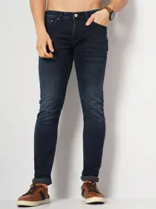 Celio Men Jean Slim Fit Mid-Rise Light Fade Clean Look Cotton Jeans