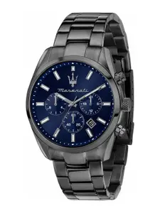 Maserati Men Water Resistance Stainless Steel Chronograph Analogue Watch R8853151012