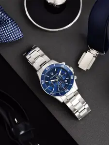 Maserati Men Water Resistance Stainless Steel Chronograph Analogue Watch R8873600002