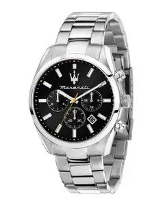 Maserati Men Water Resistance Stainless Steel Chronograph Analogue Watch R8853151010
