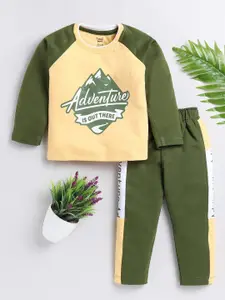 Toonyport Boys Colorblocked Cotton Tracksuits