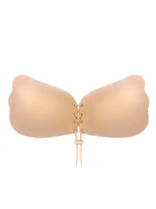 VAGHBHATT Half Coverage Lightly Padded Strapless Push-Up Bra With All Day Comfort