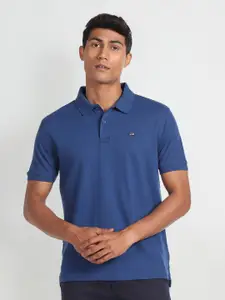 Arrow Sport Polo Collar Short Sleeves Cotton Regular T-shirt