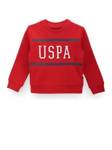 U.S. Polo Assn. Kids Boys Embossed Pullover Sweatshirt