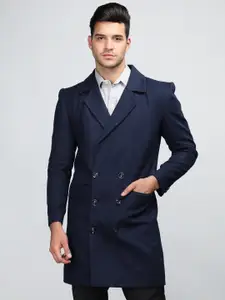 Dlanxa Double-Breasted Notched Lapel Overcoat