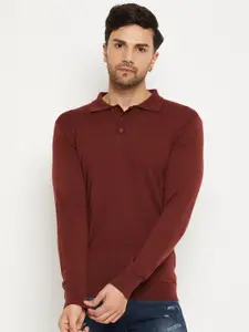 98 Degree North Polo Collar Woollen Pullover Sweater
