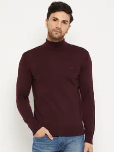 98 Degree North Turtle Neck Long Sleeves Wool Pullover Sweater