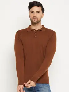98 Degree North Polo Collar Woollen Pullover
