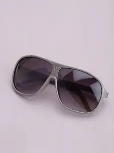 Carlton London Boys Grey Lens & Blue Wayfarer Sunglasses with UV Protected Lens CLSB243