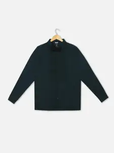 Allen Solly Junior Boys Slim Fit Opaque Pleated Pure Cotton Casual Shirt