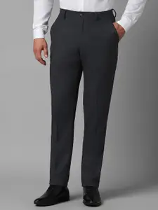 Louis Philippe Men Slim Fit Mid-Rise Formal Trousers