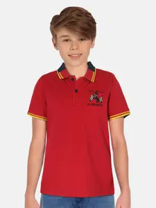 Allen Solly Junior Boys Polo Collar Pure Cotton T-shirt