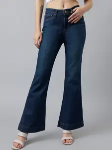 Xpose Women Comfort Flared High-Rise Stretchable Jeans