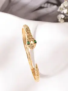Rubans Gold-Plated Bangle-Style Bracelet